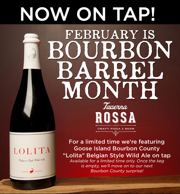 February is Bourbon Barrel Month
							 See image for full details