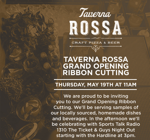 Taverna Rossa
							 Grand Opening Ribbon Cutting
							 See image for full disclaimer
