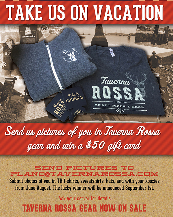 Taverna Rossa Gear now on sale
							 See image for full details