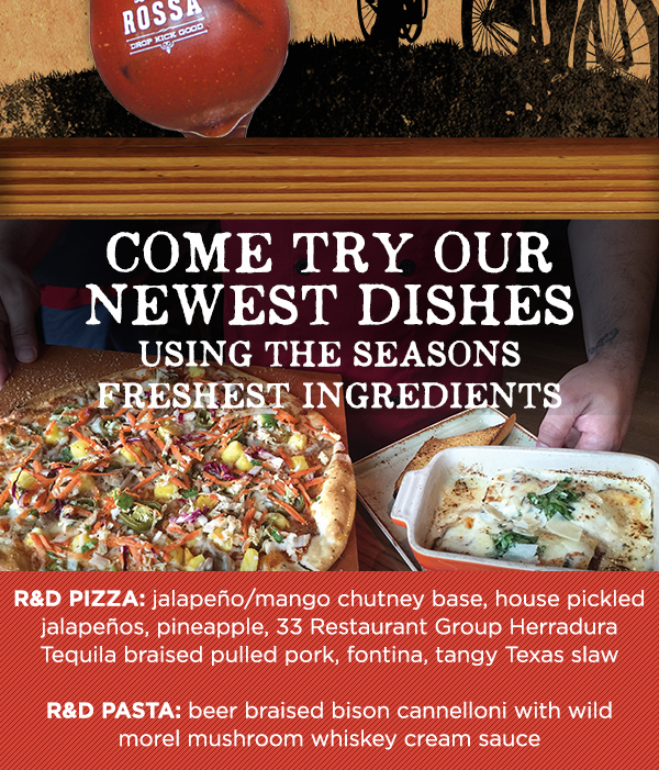 Come try our newest dishes
							 See image for full details