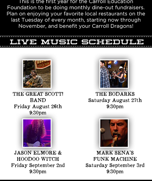 Live Music
							 
							 See image for full details