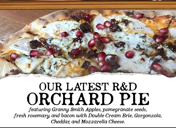 Our latest R&D
							 Orchard Pie
							 See image for full details
