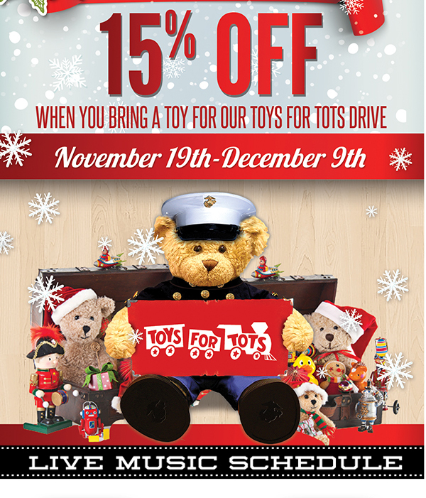 Toys for Tots
							 See image for full details