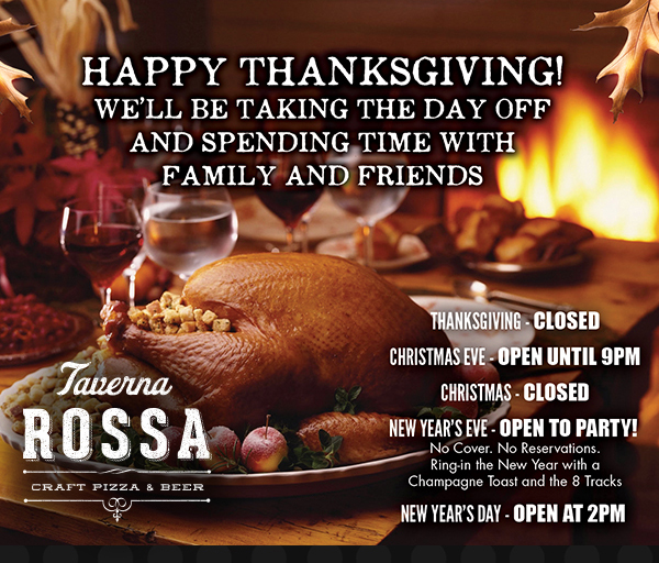 Taverna Rossa
							 Karbach Brewing Pint Night Tomorrow Night!
							 See image for full disclaimer