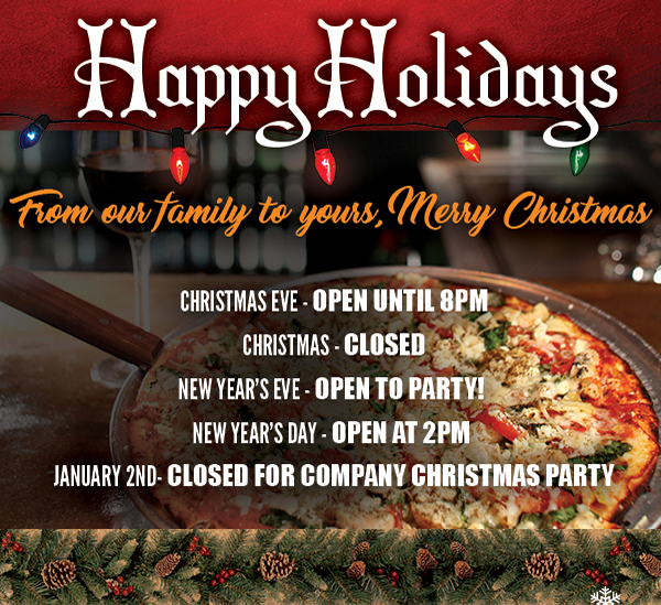 Taverna Rossa
							 Happy Holidays
							 See image for full disclaimer