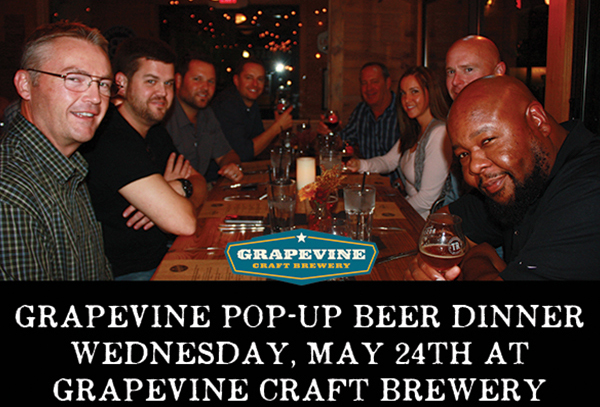 Pop Up Beer Dinner
							 See image for full details
