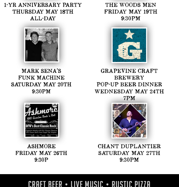 Music Schedule
							 See image for full details