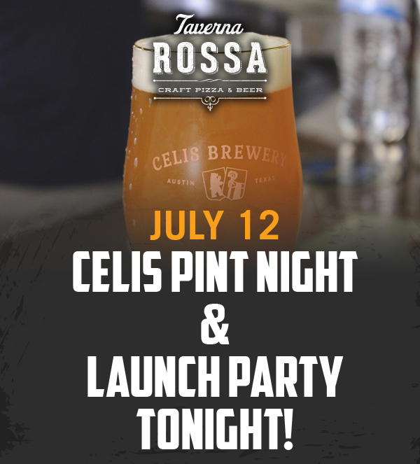 Celis Pint Night & Launch Party Tonight
							 See image for full disclaimer