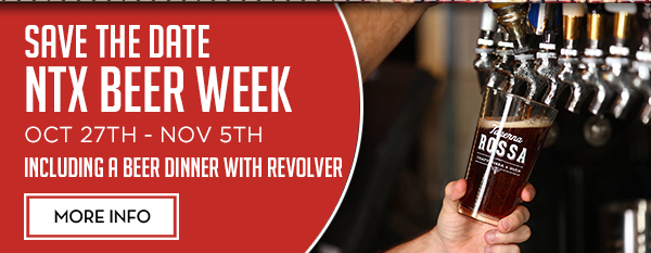 NTX Beer Week
							 See image for full disclaimer