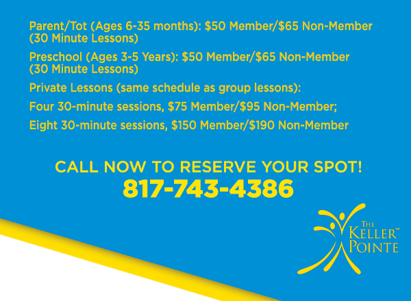 Call now to reserve your spot!
							 817-743-4386