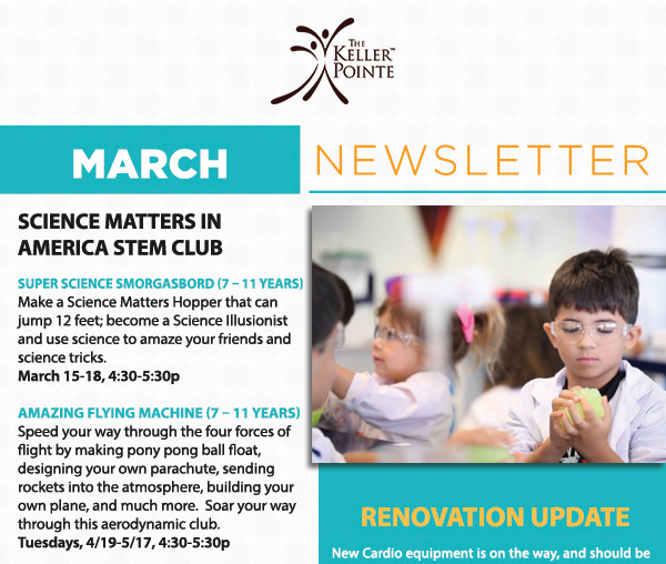 March News
							 Science matters in America Stem Club
							 See image for full details