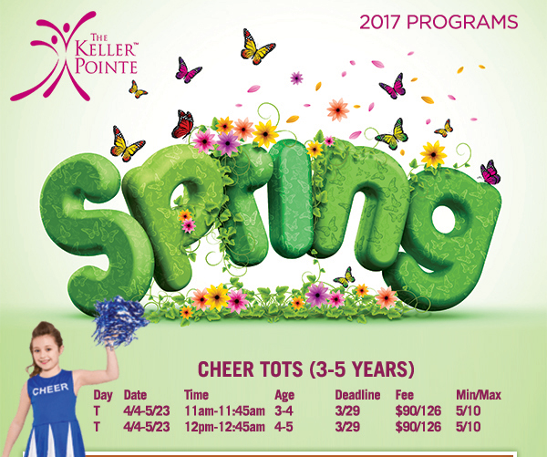 Spring Programs
							 See image for full details