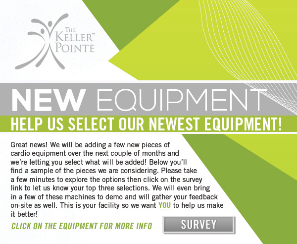 New Equipment - Help Us Select Our Newest Equipment