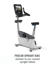 Precor Upright Bike