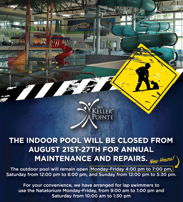 Pool closed for Maintenance
							 Click Here for more info
							 See image for full details