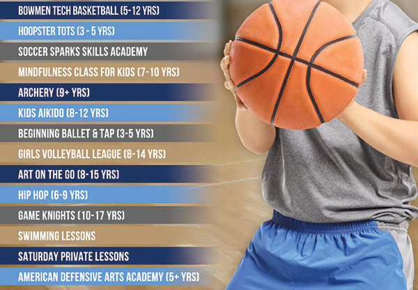 See full schedule here
							 See image for full details