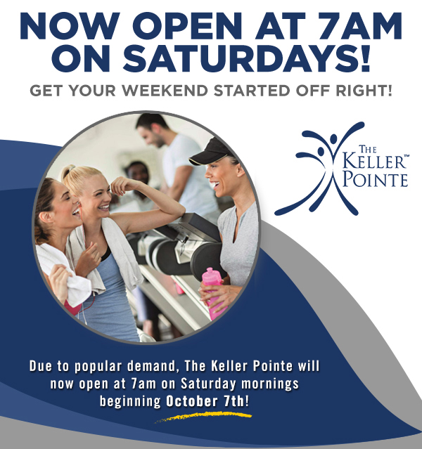 Now Open Saturday Mornings!
							 See image for full details