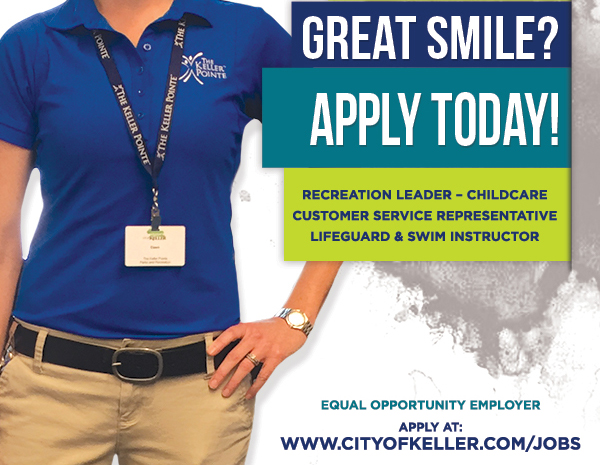 Now Recruiting at The Keller Pointe
							 See image for full details