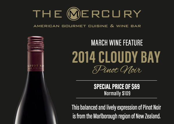 Monthly Wine Feature
							 See image for details