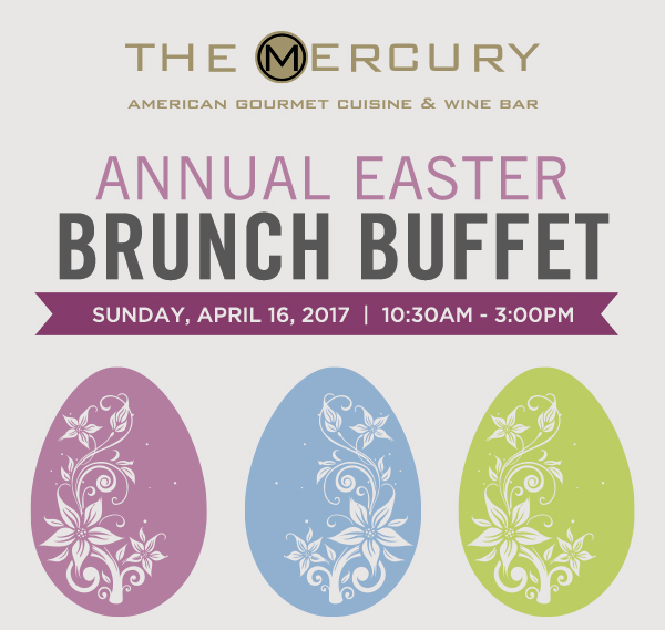 Annual Easter Brunch Buffet
							 See image for details
