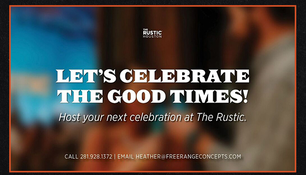 The Rustic
											 See image for full details