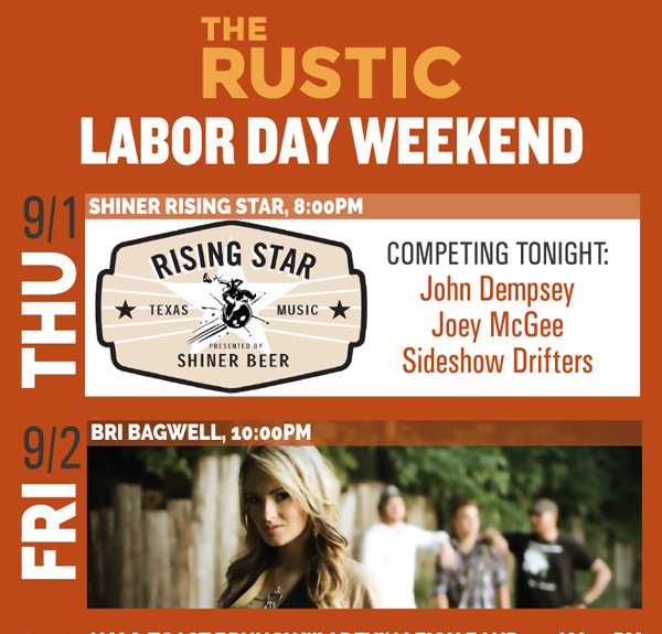 Labor Day Weekend
							 See image for full details