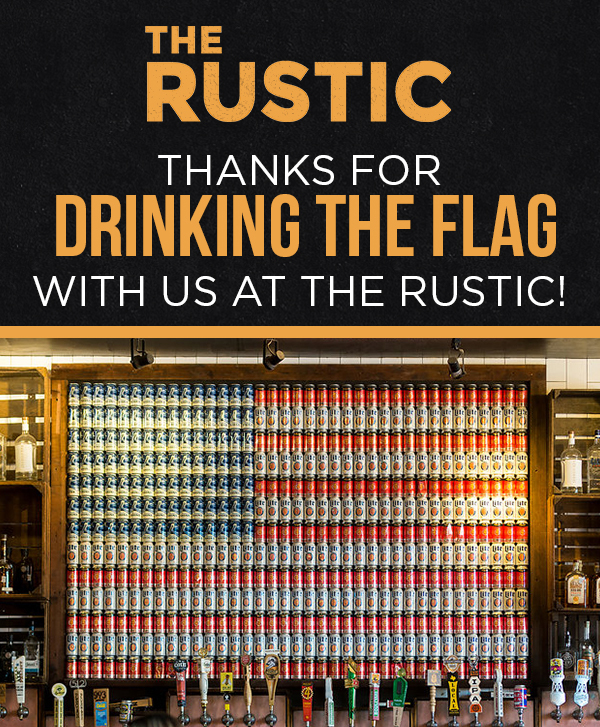 Thanks for Drinking the Flag with us!
							 See image for full details