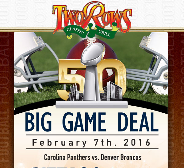 Big Game Deal
							 See image for details