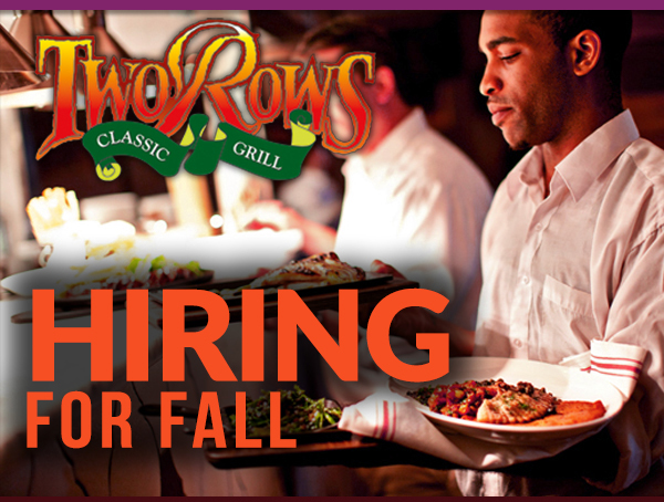 Hiring for Fall
							 See image for details