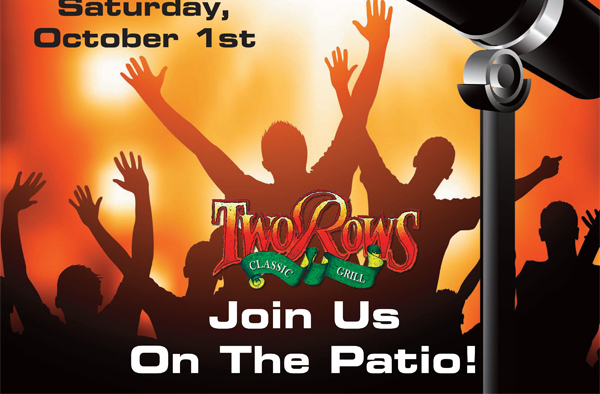 Starts at 7:30pm
							 Saturday, Oct 1
							 See image for details
