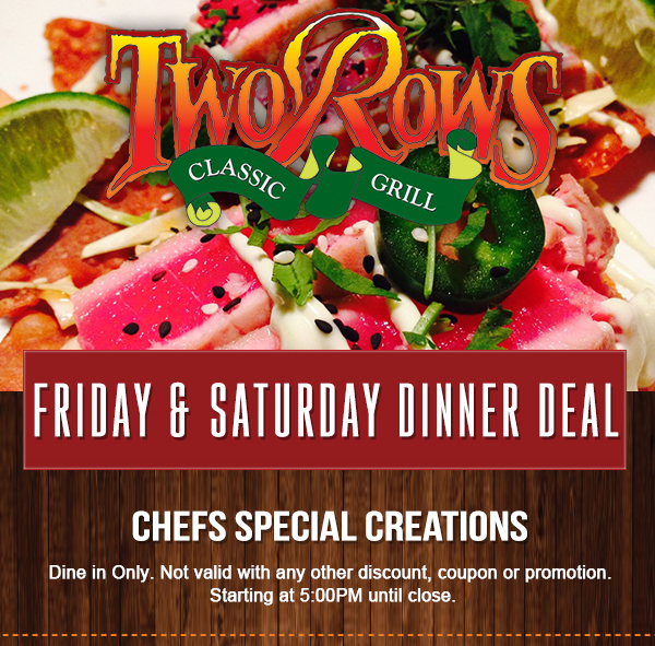 Dinner Deals
							 See image for details