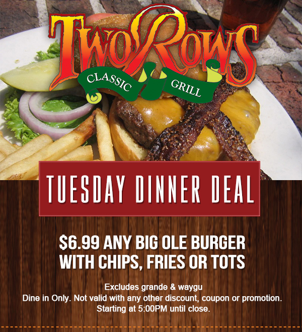 Dinner Deals
							 See image for details