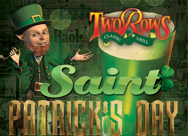 Two Rows
							 St. Patrick's Day
							 See image for full details