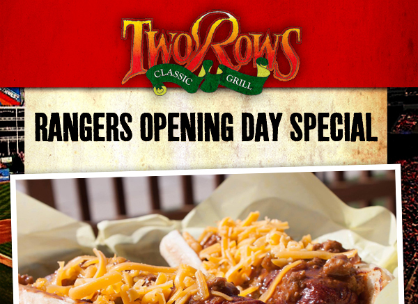 Opening Day Special
							 See image for details