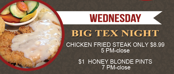 Daily Specials
							 See image for details