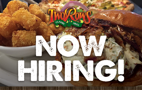 www.tworows.com - Allen's favorite hometown restaurant & bar featuring wood-fired brick oven pizza, big ole burgers, spacious patio, and much more!