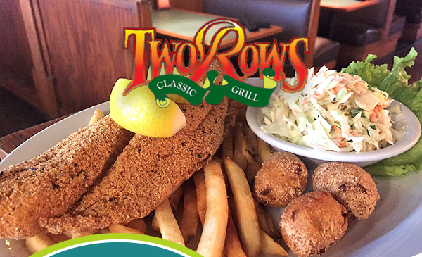 www.tworows.com - Allen's favorite hometown restaurant & bar featuring wood-fired brick oven pizza, big ole burgers, spacious patio, and much more!