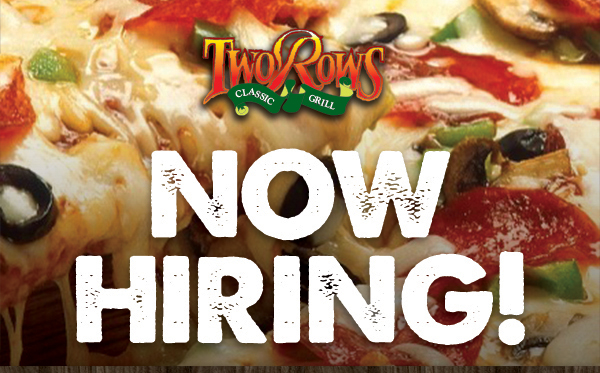 www.tworows.com - Allen's favorite hometown restaurant & bar featuring wood-fired brick oven pizza, big ole burgers, spacious patio, and much more!
