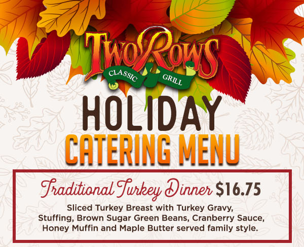 www.tworows.com - Allen's favorite hometown restaurant & bar featuring wood-fired brick oven pizza, big ole burgers, spacious patio, and much more!