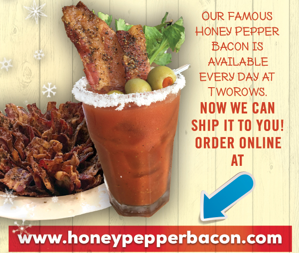 www.tworows.com - Allen's favorite hometown restaurant & bar featuring wood-fired brick oven pizza, big ole burgers, spacious patio, and much more!
