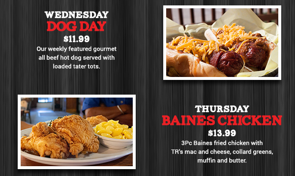 www.tworows.com - Allen's favorite hometown restaurant & bar featuring wood-fired brick oven pizza, big ole burgers, spacious patio, and much more!