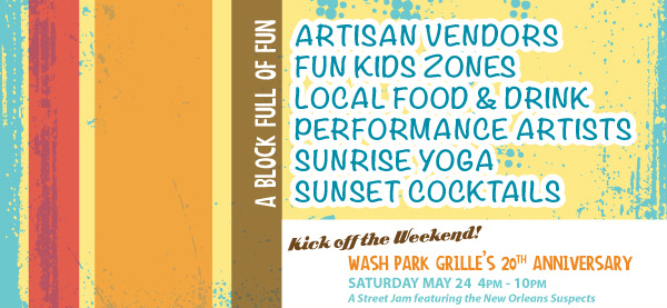 Artisan vendors
Fun Kids Zones
Local Food & Drink
Performance Artists
Sunrise Yoga
Sunset Cocktails