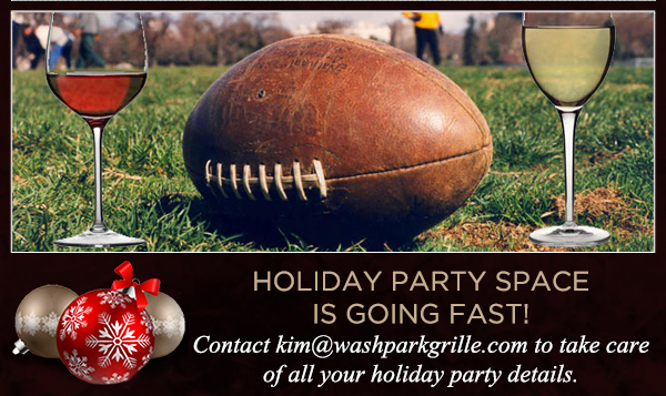 Holiday Party space is going fast!