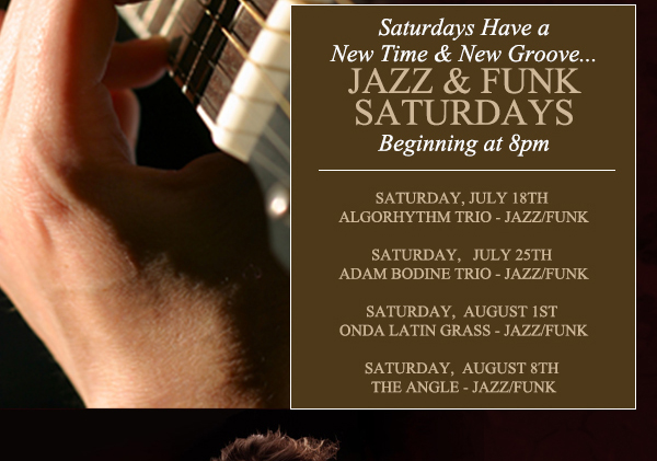 Saturdays have a new time & groove...
							 See image for details