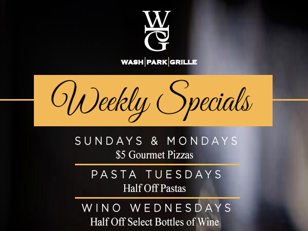 Weekly Specials
							See image for full details