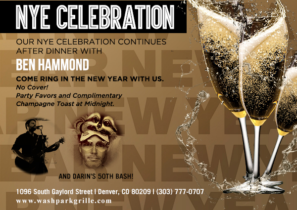 1096 South Gaylord Street,
											 Denver CO 80209, (303) 777-0707
											 www.washparkgrille.com