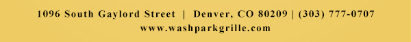Washington Park Grille
											 See image for full details