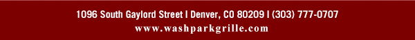 Washington Park Grille
											 See image for full details