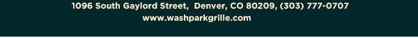 Washington Park Grille
											 See image for full details