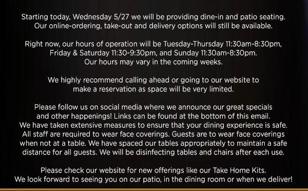 Washington Park Grille
											 See image for full details